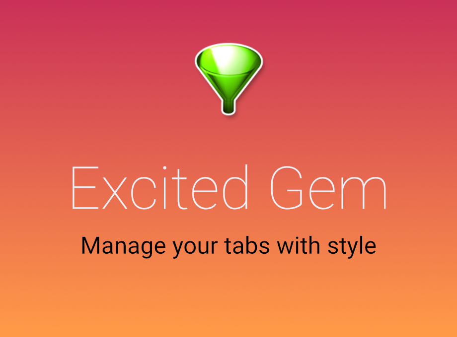 Window Grid View in Excited Gem